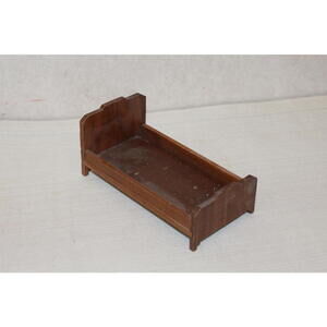 Vintage StromBecker Playthings Twin Bed - No Mattress – Dollhouse Furniture